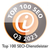 Auszeichnung Top 100 SEO Dienstleister